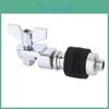 Adjustable Height Hi Hat Clutch Secure Fixation Alloy Clip Jazz Drum Clutch Percussion Instrument