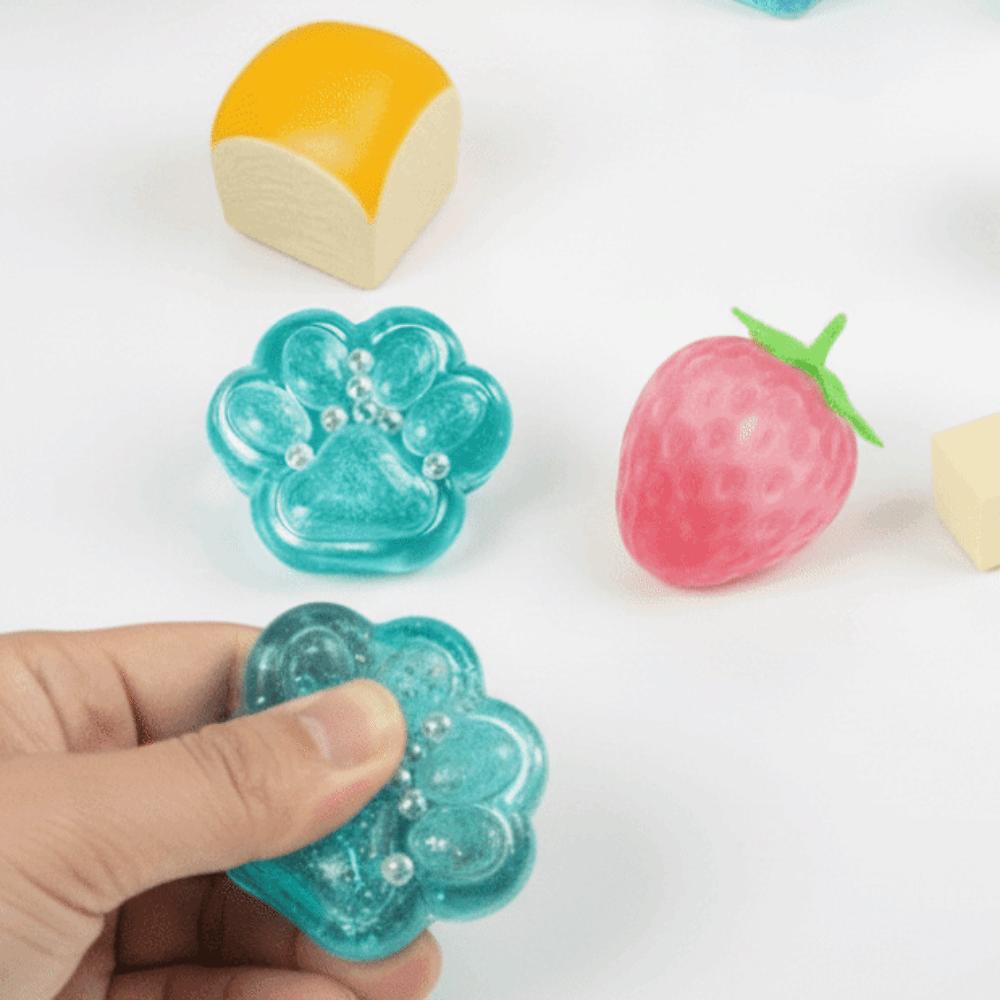 Slow Rising Bread Sensory Fidget Toy Random Color Cheese Fidget Toy Pinching Fun