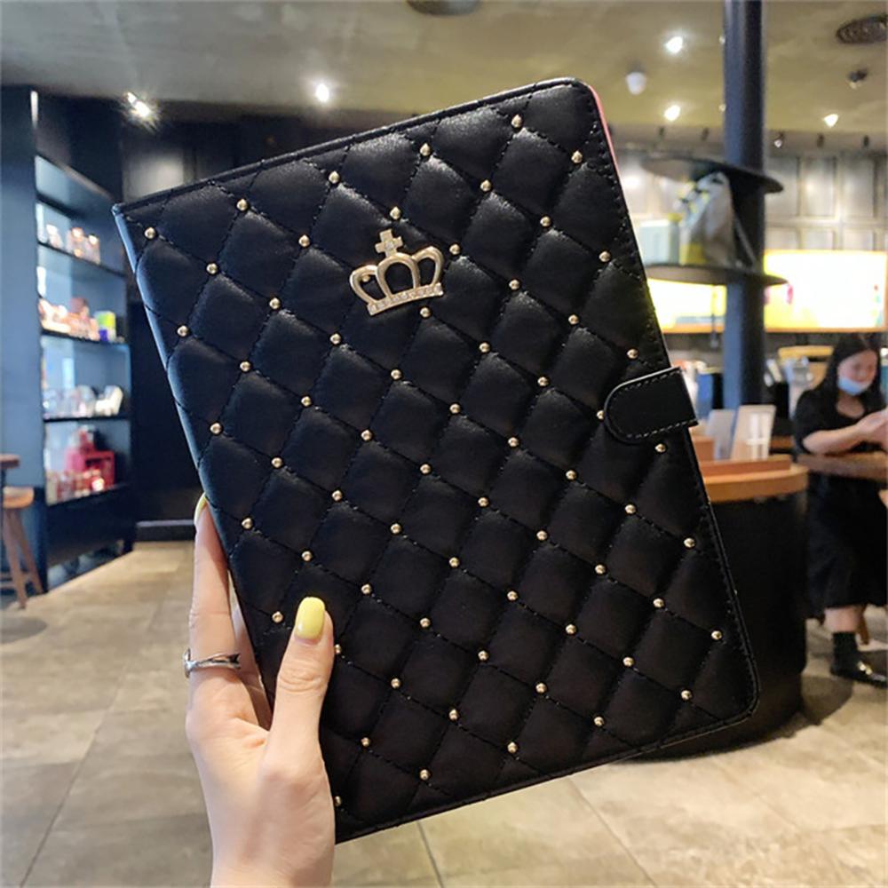 

Funda Case for iPad 7th 8th 9th 10th Gen iPad Air4 Air5 iPad Pro11 Air11 A16 Lambskin Stand Smart Case iPad 9.7 Coque mini6 mini7(8.3inch)