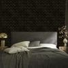 Black and Gold Tropical Black Wallpaper for Living Room and Bedroom 50x1000
