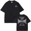 Mooneyes Moon Gear Speed Logo Stampato Unisex e Unisex Retro Unisex e Unisex T-shirt Fan Appassionato Stampato Top Stile Street