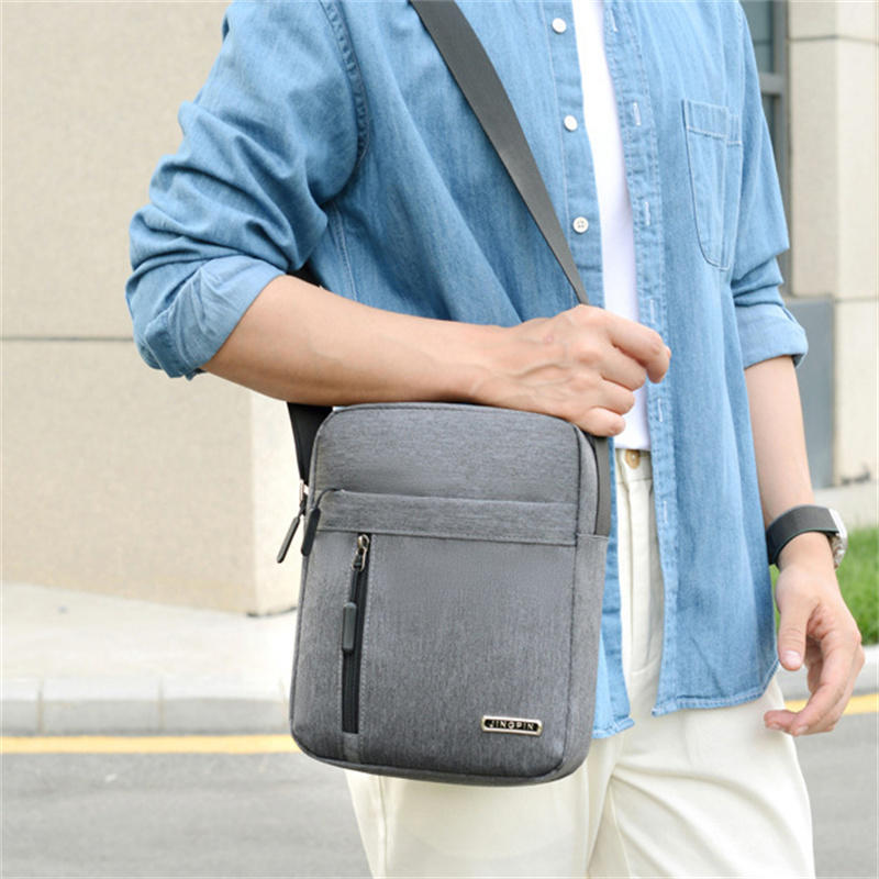 Men's Business Casual Messenger Bag Lightweight Travel Office Work Satchel Bags Large Crossbody Bag