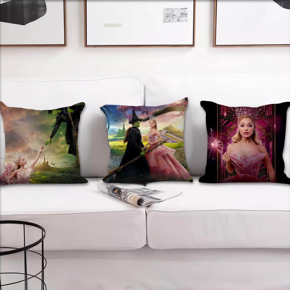 Movie Comfortable soft W-WickedS Pillow Case for Sofa Living Room Home office Decor and Protective Covers