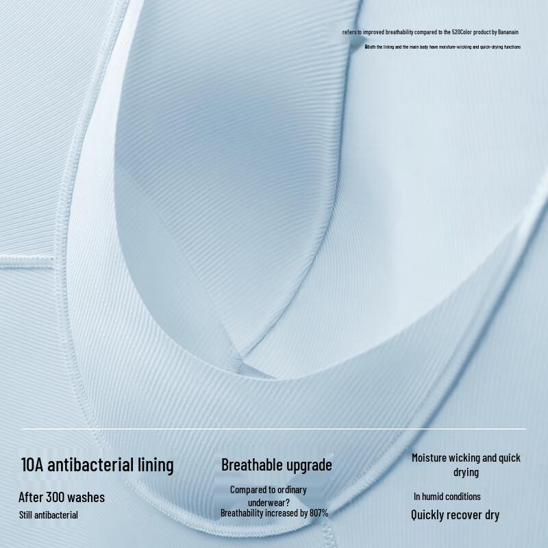 Banale 511CA Men's Ice Silk Boxer Briefs 3-Pack