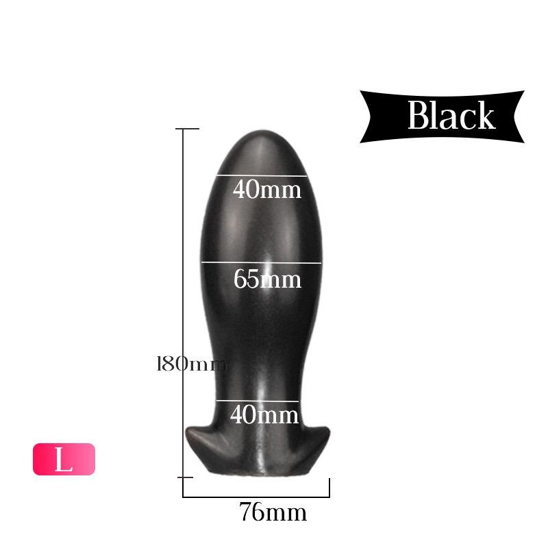 XXL Silicone Plug, Huge Soft Liquid Silicone Design with Comfort Base, Flexible Large Size Toy for Couples, Multiple Sizes Available
