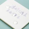 Transparent Waterproof Pet Memo Sticky Note Daily To Do Stationery 100 Sheets