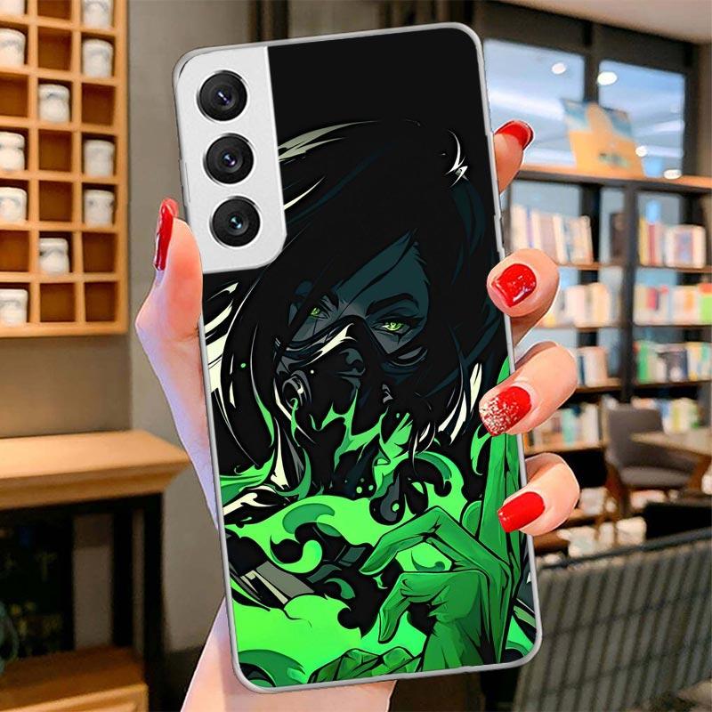 Valorant Game Cool Cover Phone Case For Samsung Galaxy S26 S25 Edge S24 Ultra S23 S22 Plus S21 S20 FE Soft Fundas Shell Galaxy S