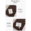 Korean Ins Style Simple Long Adjustable Beaded Heart Pendant Necklace For Women