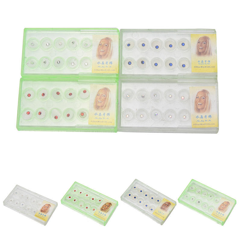 Acrylic Jewelryclear Crystal Unfaded Tooth Ornaments Gem