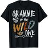 Grammie of The Wild One Animal Safari 1st Birthday Theme T-Shirt