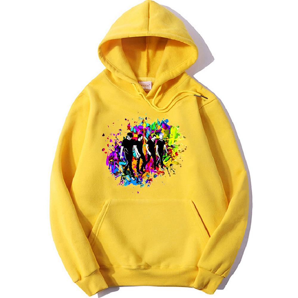 Mikiny Coldplay Band Tour s grafickým potiskem Hip Hop Pohodlná mikina s dlouhým rukávem Gotické oblečení Sudaderas Grunge Mikina