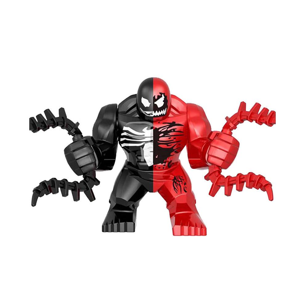 24 sztuki Superbohaterowie Venom Iron Man Spider-Man Hulk Hawkeye Superman Loki Deadpool Klocki Budowlane Figurki Zabawki