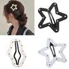 2000s Hair Clip Five-pointed Star Snap Clip Hairpin Teens Girl Hairstyling Tool