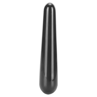 Gua Sha Stick Naturale Jadestone Agopuntura Punto Massaggio Bastone Guasha Strumento Massaggio Nero