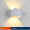 LED Outdoor Four-Leaf Clover Wall Light - Up and Down Beam Decoration for Garden and Exterior Walls.