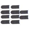 10 Stück Fingerlinge für Gaming Nylon Atmungsaktiv Schweißhemmend Touchscreen Daumenling Gaming Handschuhe für Handyspiel