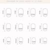 Aurora Short Round False Nail No Fading Long Lasting Resin False Nail for Lady Beauty Nail Makeup