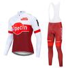 Alpecin Team Men's Cycling Jersey Long Sleeve Set MTB Bike Clothing Maillot Ropa Ciclismo Hombre Bicycle Wear 19D GEL Bib Pants