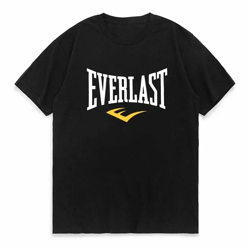 

Футболка з логотипом EVERLAST BOXING та Жіноча літня футболка з круглим вирізом та принтом Harajuku Street Fashion Топ 3XL