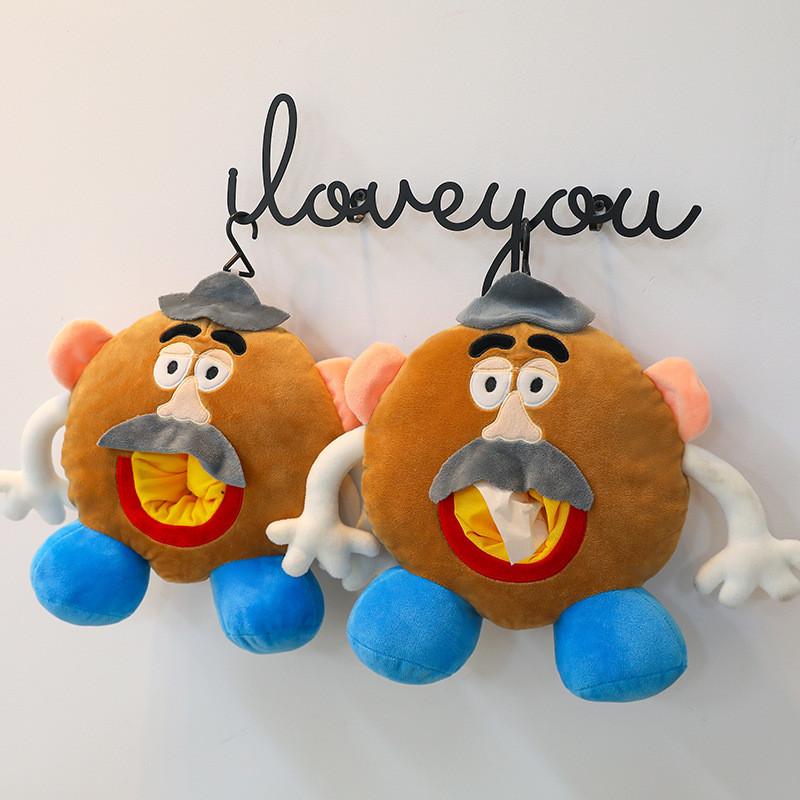 Toy Mr Story Potato Head Plush Wall Mounted Wall Paper Storage For Room Decor