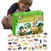 24 Days Christmas Countdown Calendar Animal Figurines Christmas Advent Calendar Advent Countdown Calendar for Kids Toddlers