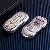 Alloy Style Fashion Car Key Case Cover Shell Fob For Mercedes Benz 2023/24 C/SClass W223 W206 S350L S400L S450L S500L Protector ZS4