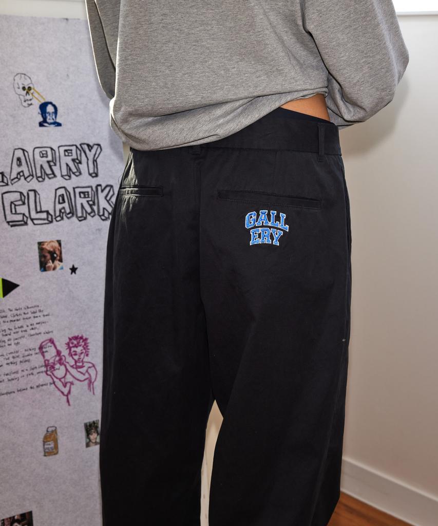 1011 GALLERY Gallery Chino Pants - Black