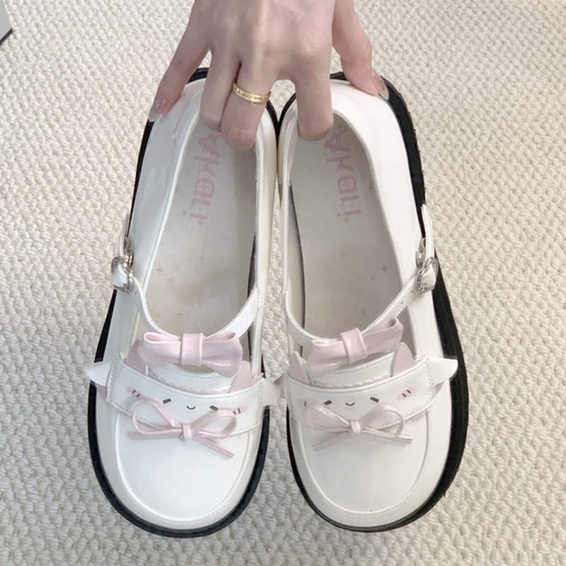 

Japanese original sweet and cute lolita shoes women s flat-bottomed sailor suit Mary Jane single shoes jk uniform small leather shoes 40 белый