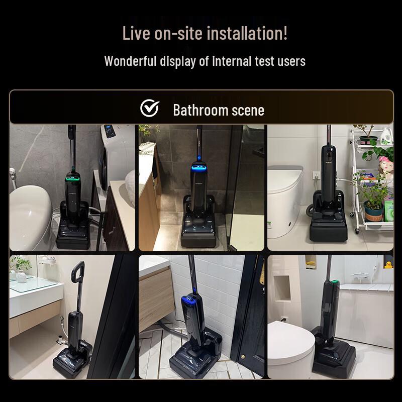Tineco Floor One Station Pod Auto Water & Lay-Flat Smart Cordless Wet Dry Vacuum CN plug (adapter included)