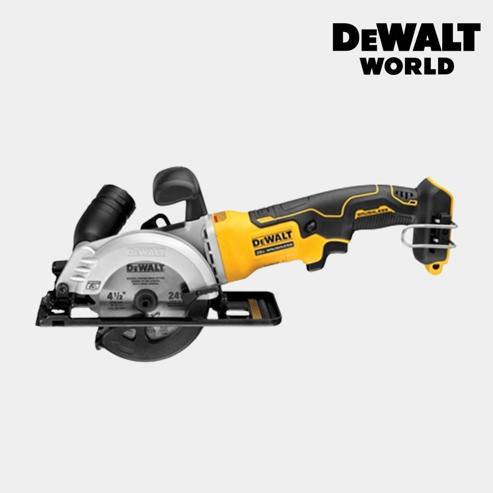 

Аккумуляторная циркулярная пила Dewalt 4,5 дюйма, 20 В MAX XR, бесщеточный компактный компактный инструмент DCS571N