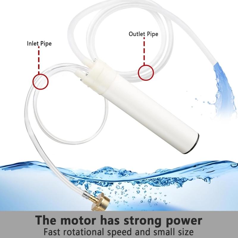 Compacts Water Transfers Pumps 6M Lift USB C Rechargeable For Homes Pet Utility Multifunctional