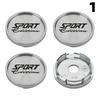 1 Set / 4 Pezzi Tappo OD 50MM / ID 45MM Per Cerchi SPORT X-TUNING SPEED RACING POWER Logo Coprimozzo Ruota Coprimozzo Ruota Auto Sportiva