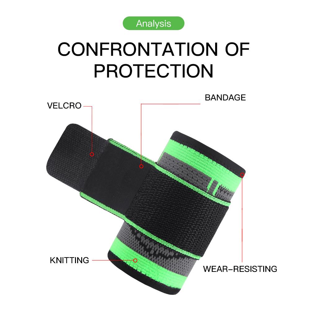 Single Wrist Guards for Sports Thin Winding Pressurised Support Badminton Basketball Volleyball Fitness Wristbands