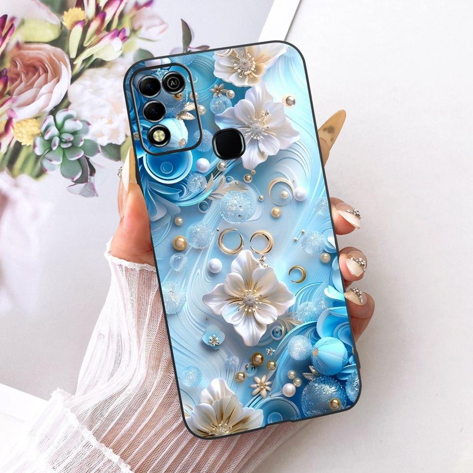 Case For Infinix Hot 11 Play Cover Luxury Fashion Funny Cute Painted Silicone Phone Casing For Infinix Hot 11Play