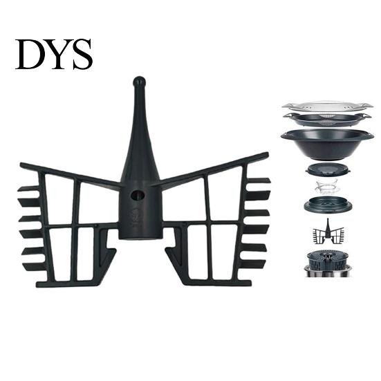 Küchenutensil Ersatz Schmetterlingsrührstab für Monsieur Cuisine Connect Verschleißfester Mixstab Eierrührer Schneebesen Kunststoff Mixer Zubehör