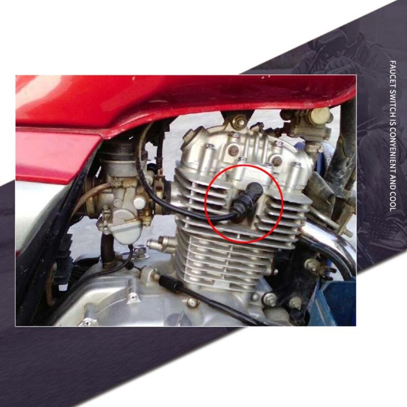 Motorcycle Ignition Cable High Efficiency Ignition Cable 39cm Designes for Best Performances & Reduced Interference