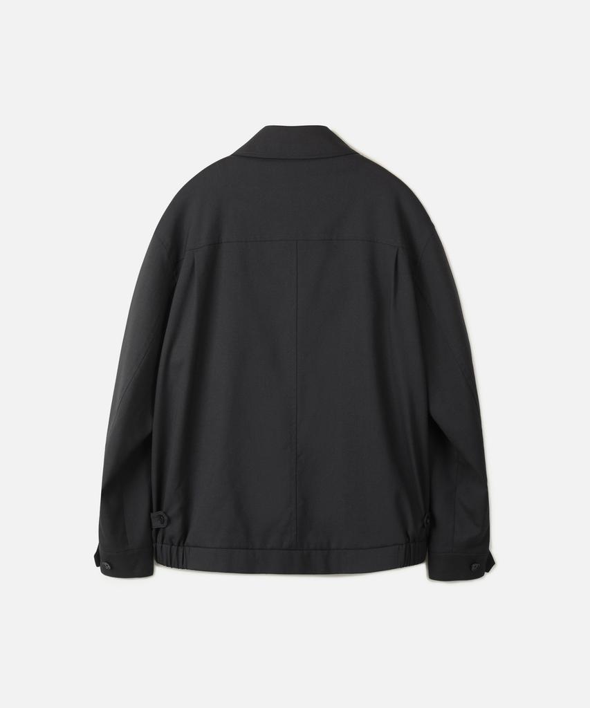 247Series Swing-Top Wool Tailored Blouson Charcoal