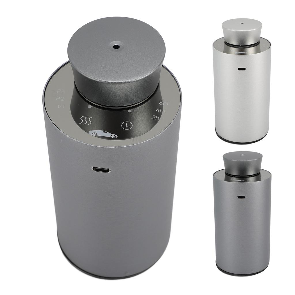 Diffusor für ätherische Öle, klein, tragbar, fürs Auto, geräuschlos, batteriebetrieben, wasserloser Sprüher
