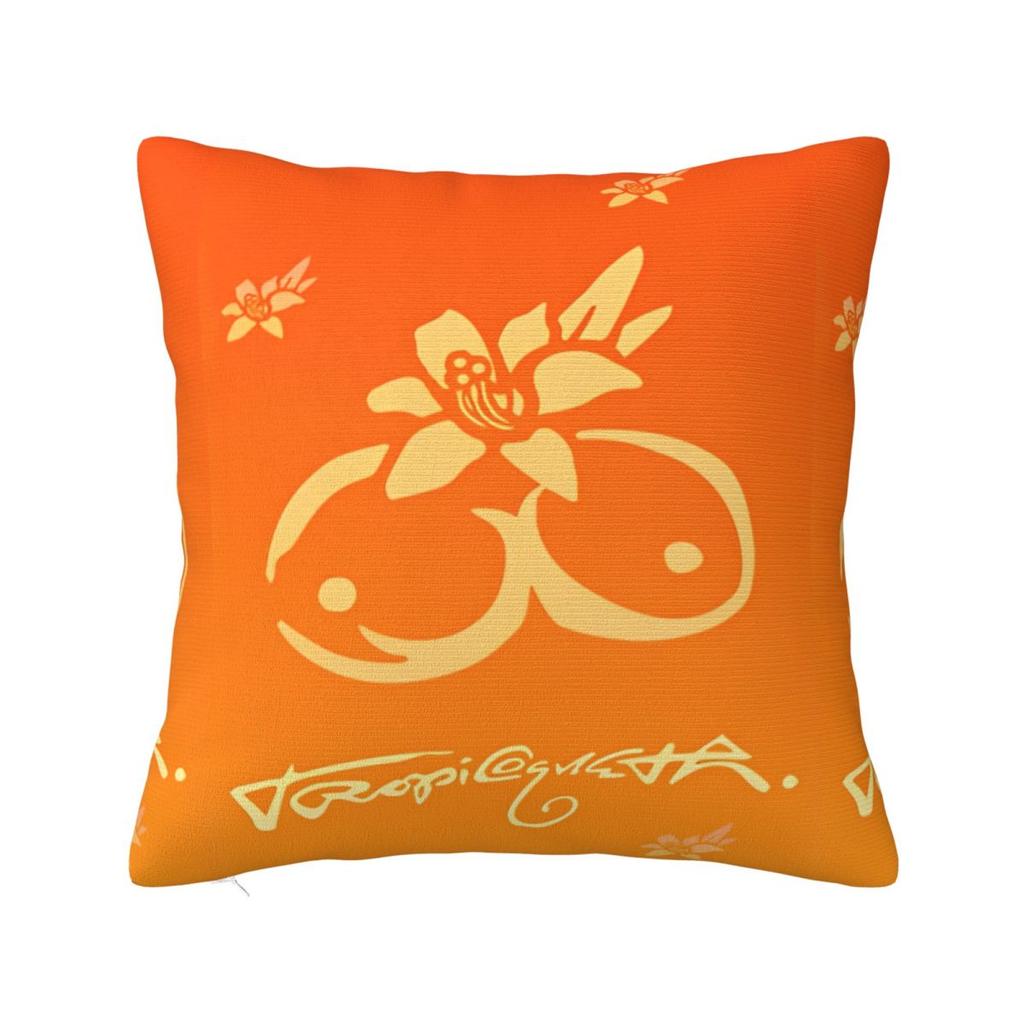 Papasito Tropicoqueta Karol G Federe Quadrata Latina Foreva Copricuscino Divertente Poliestere Copricuscino Decorativo per la Casa