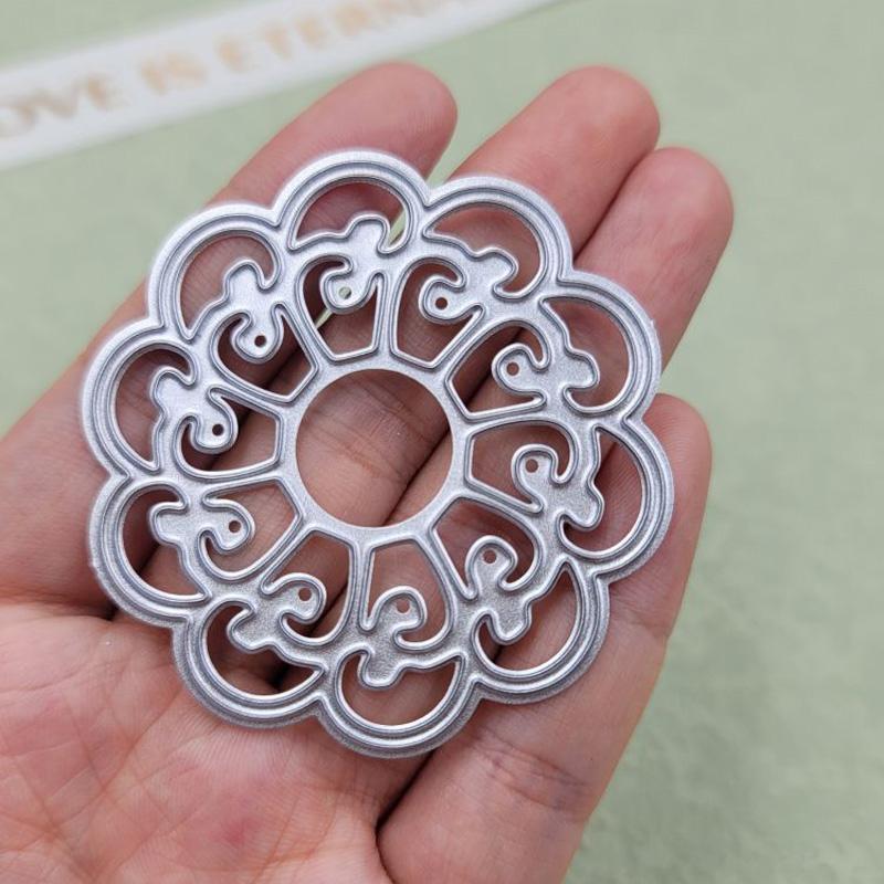 

Круглый цветочный узор, металлические штампы, штампы с алфавитом, тиснение, изготовление бумажных карточек, трафареты для рукоделия, скрапбукинг серебряный