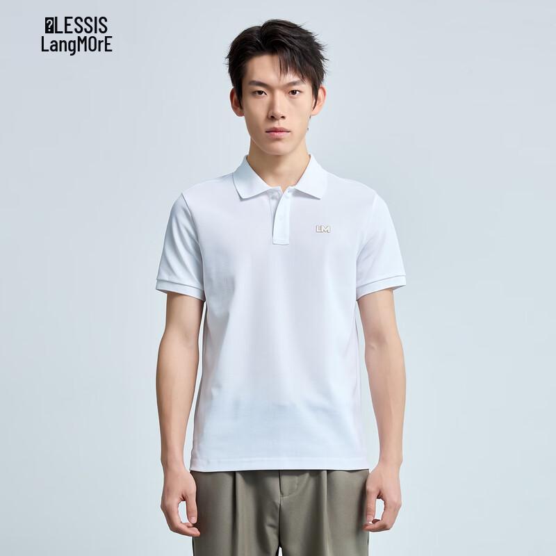 Мужская рубашка-поло с коротким рукавом в стиле business casual от Lilang 195