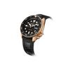 Seiko 5 Series Classic Fashion Mechanical Movement Silicone Strap Watch Men watches Black SRPD76K1