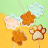 Silicone Lollipop Moulds Silicone Cake Mold Non-stick Animal Paw Shaped Chocolate Mould Candy Molds for Kitchen Baking