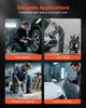 VEVOR 30L Air Compressor, 1.5KW 113L/min at 6.2 Bar Air Compressors, Max 10 Bar Pressure Oil-Free Compressor Tank for Auto Repair, Tire Inflation