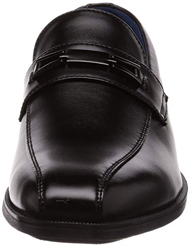 Ultra-lightweight, Water-repellent, Slip-on Loafers for Men, Antibacterial, Deodorizing, Black, Size 27cm