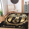 Juventus Customize Text Floor Rug Office Rug Suitable for Dormitory Entryway Outdoor Game Room Antislip Carpet Office Home Decor Gift for Festivals