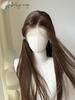 Ashely Deep Brown Hair Wig Same As Song Ji A 13*4 26inch Long Headband Wig Wear and Go Lolita Cute Glueless Synthetic Wigs