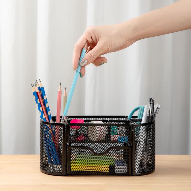 COMIX Metal Mesh Desk Organizer
