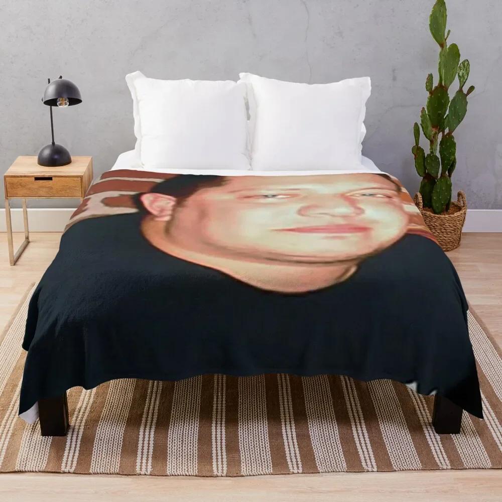 Sal Vulcano Impractical Jokers Sexy Throw Blanket Double blanket decorative throw blanket Size: 75*100cm, Weight: 230 GSM
