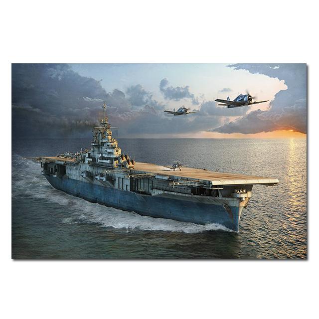 

World of Warships Bismarck Battleship Картина Холст Плакат HD Печатные Настенные Художественные Фотографии Современная Гостиная Украшения Дома 70x120 No Frame